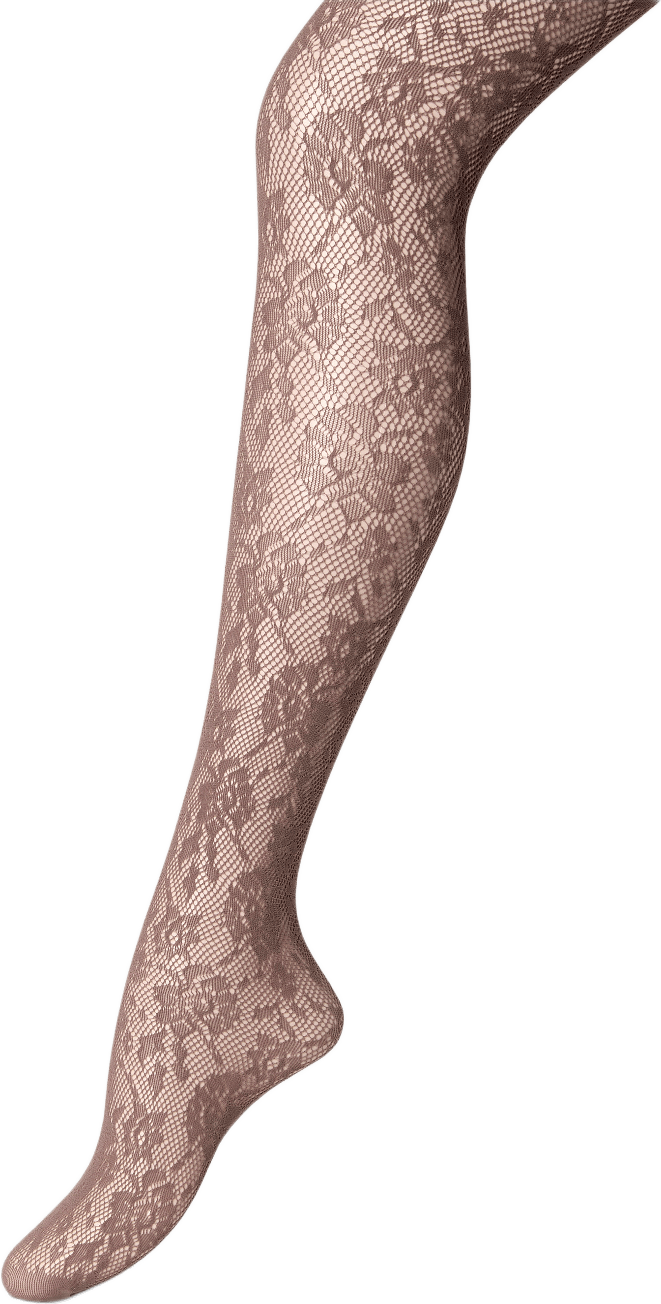 Strumpbyxor i spets, 1-pack, från Å WOMAN, i färgen Mole.