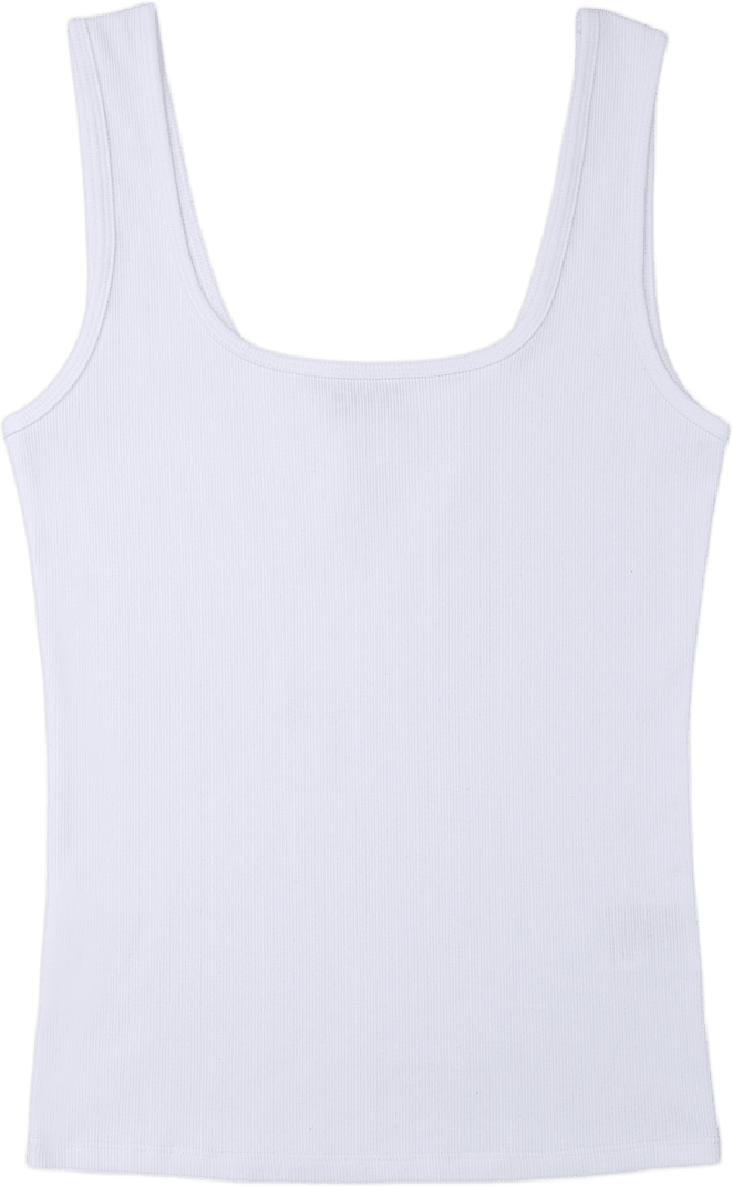 Ribbat linne BEATRICE, från Wera, i färgen White.