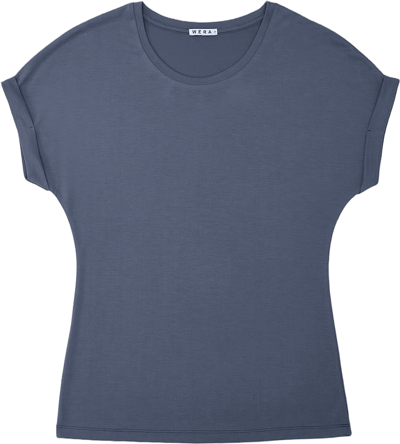 T-shirt TOVE, från Wera, i färgen Dove Blue.