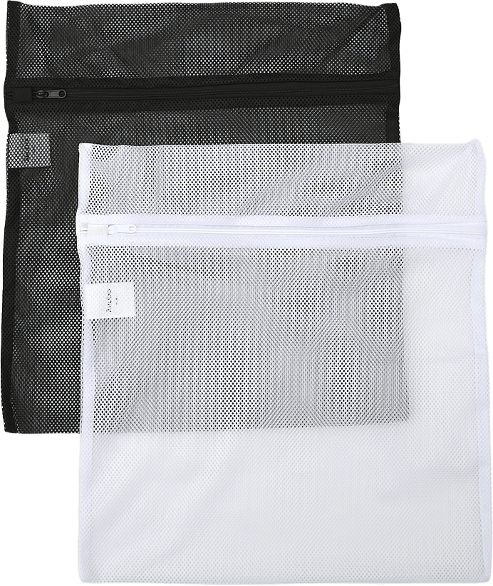 Tvättpåse, 2-pack, från Åhléns Home, i färgen White/Black.