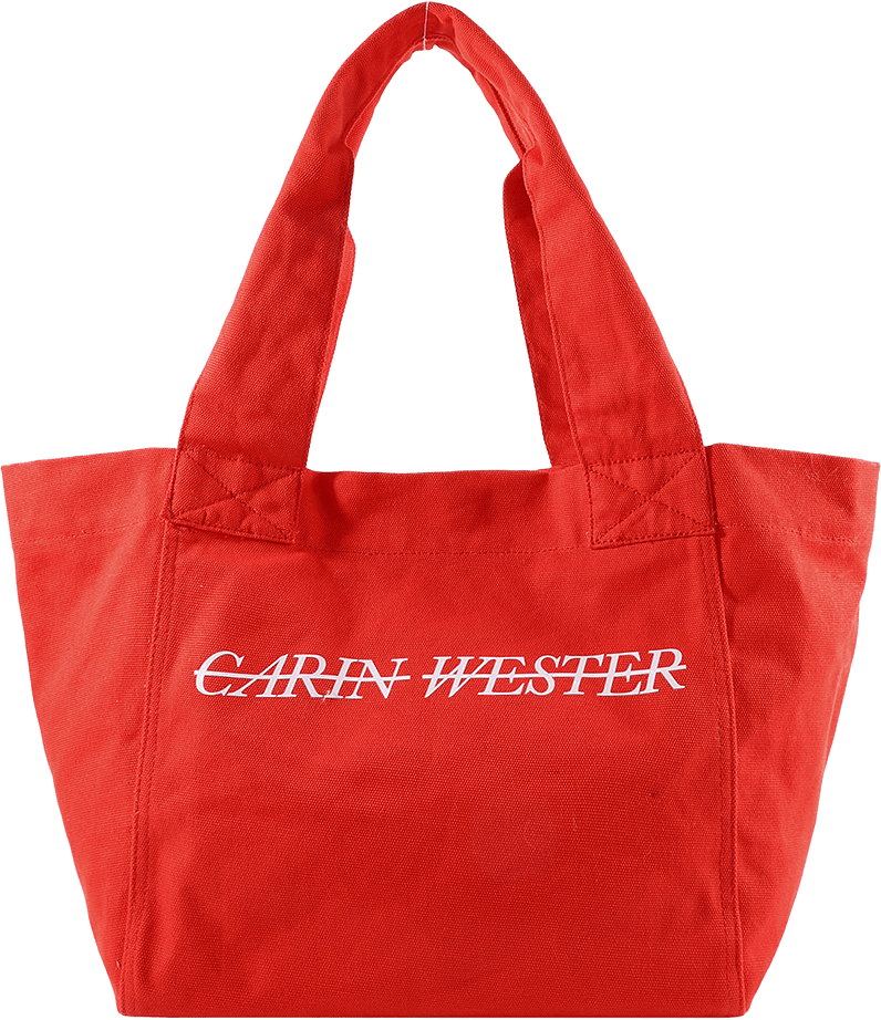 Toteväska i canvas ALICIA, från Carin Wester, i färgen Red.