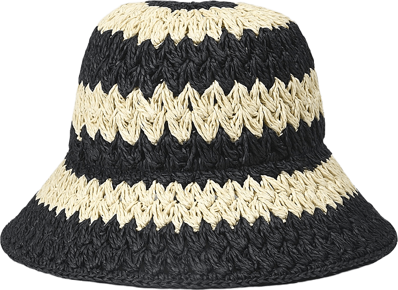 Stråhatt ABIGAIL, från Wera, i färgen Stripe.