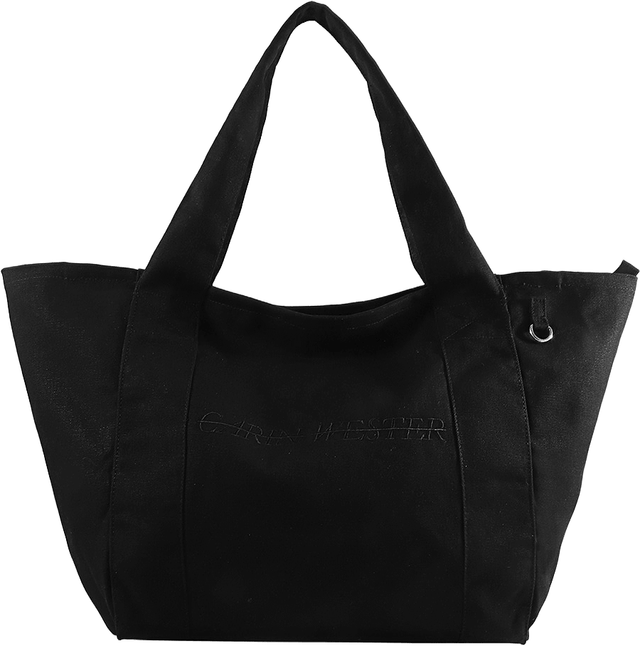 Weekend bag i canvas ALICIA, från Carin Wester, i färgen Black.