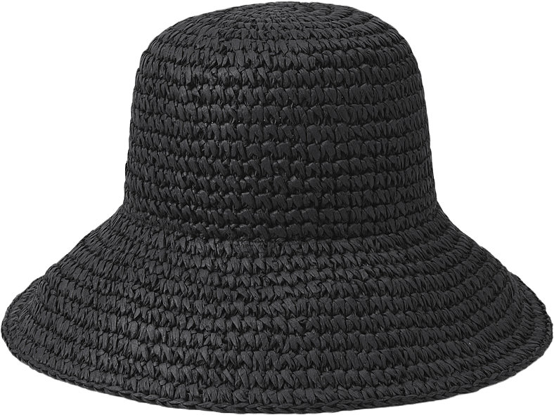 Stråhatt JANICE, från Carin Wester, i färgen Black.