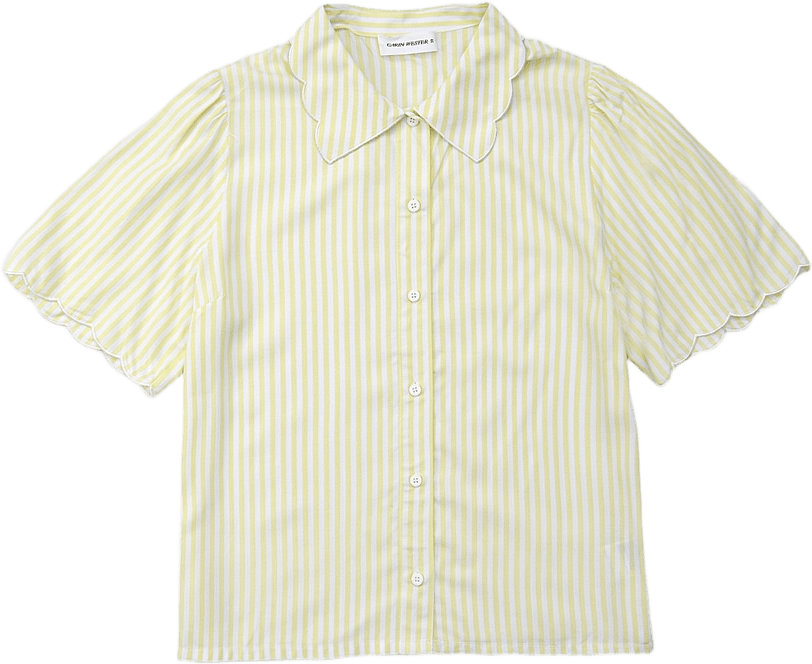 Blus AIRA, från Carin Wester, i färgen Yellow Stripe.