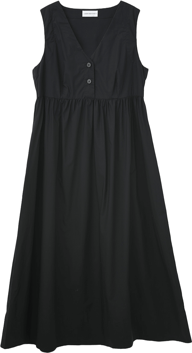 Ärmlös klänning LITHEA, från Carin Wester, i färgen Black.