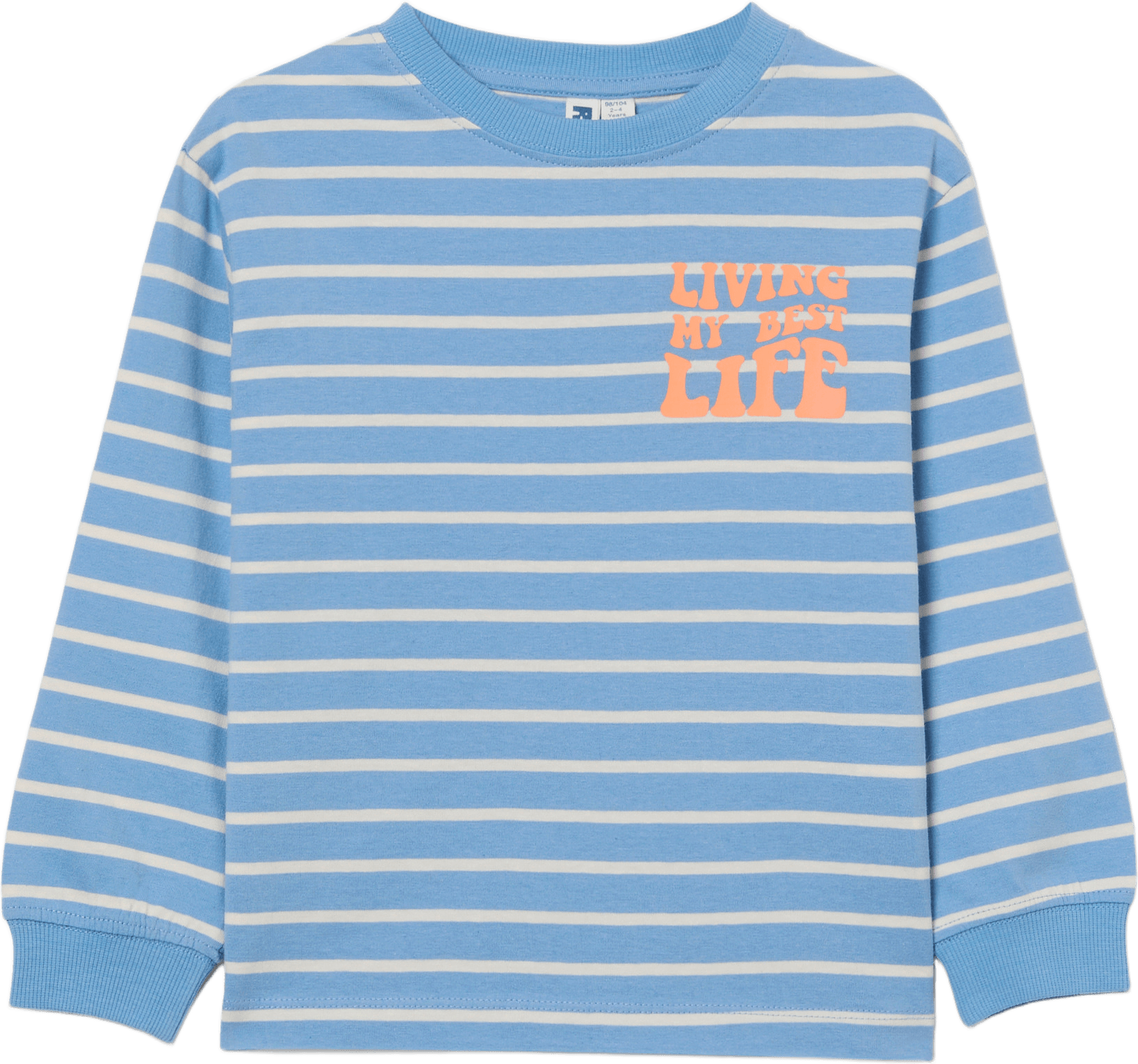Randig tröja NADA, från RIKIKI, i färgen Navy Stripes.