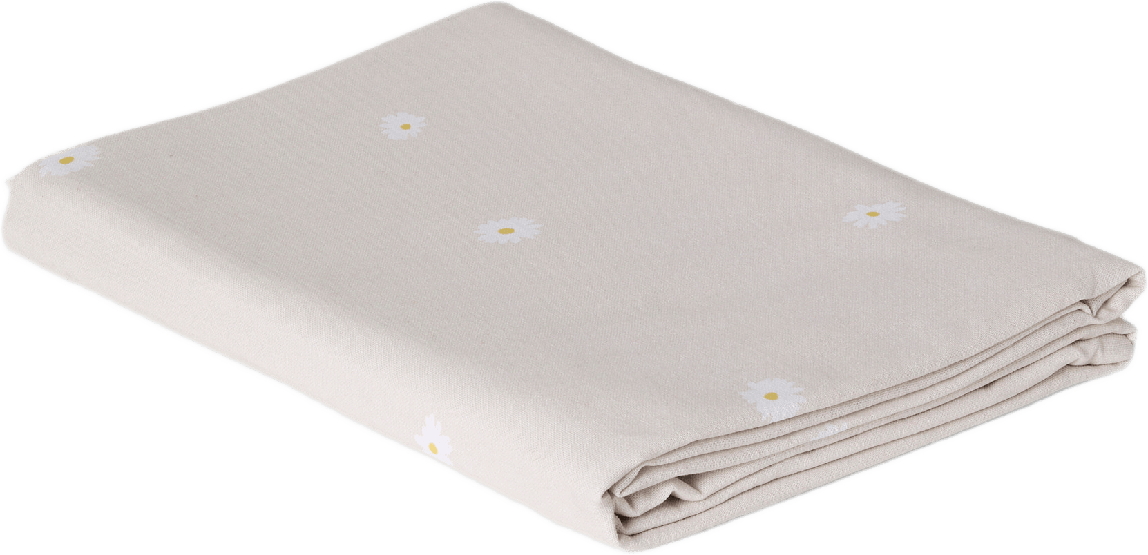 Bordsduk DAISY 145x250 cm, från Åhléns Home, i färgen Beige.