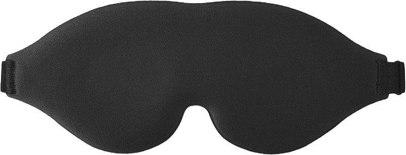 Sovmask 3D i neopren, från Monteroc, i färgen Black.