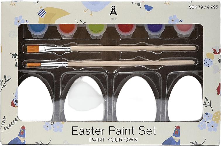 Påskpyssel målarkit, från Å KIDS, i färgen Yellow.