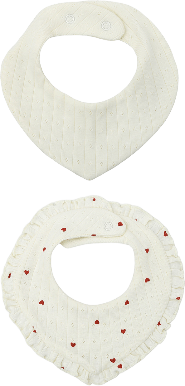 Dregglis pointelle LEXY, 2-pack, från RIKIKI, i färgen Hearts.