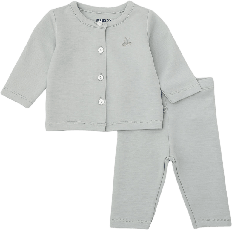 Babyset i tencel REVE, från RIKIKI, i färgen Green.