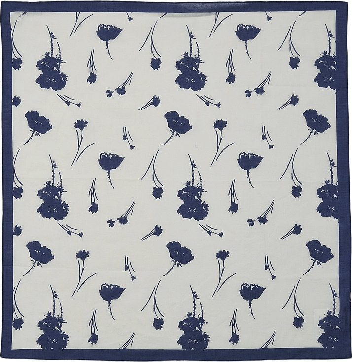 Bomullsscarf MIRANDA, från Carin Wester, i färgen Flower.