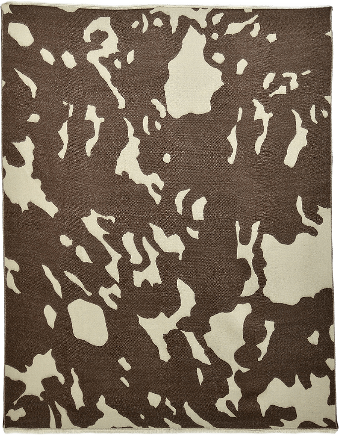 Pläd ABBIE 130x170 cm, från Åhléns Home, i färgen Off White/Brown.