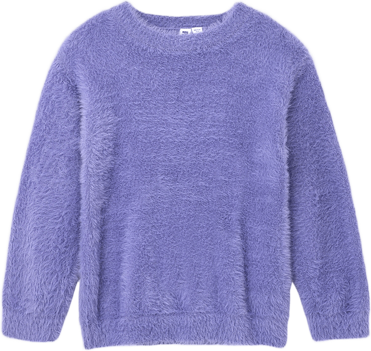 Lurvig tröja ELLEN, från RIKIKI, i färgen Purple 2.