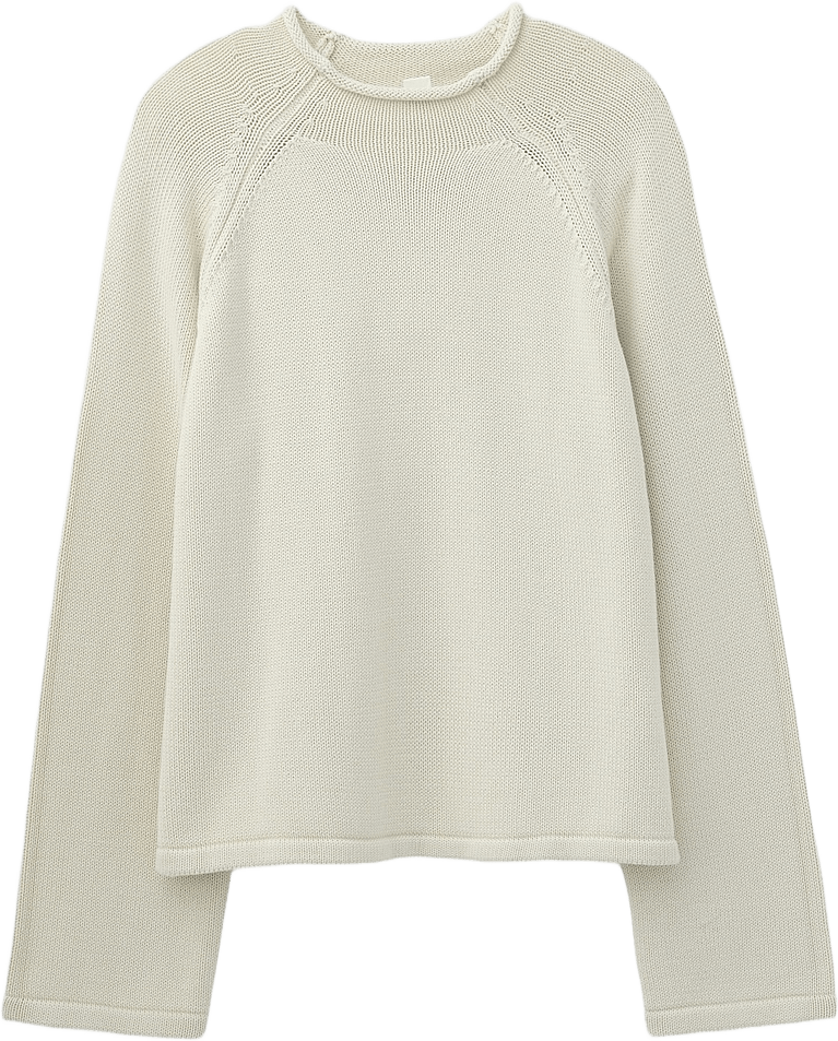 Jumper JADE, från Å WOMAN, i färgen Offwhite.