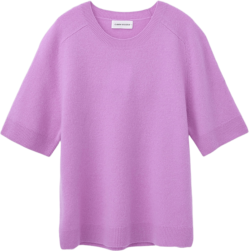 Ulltopp EYLA, från Carin Wester, i färgen Violet.