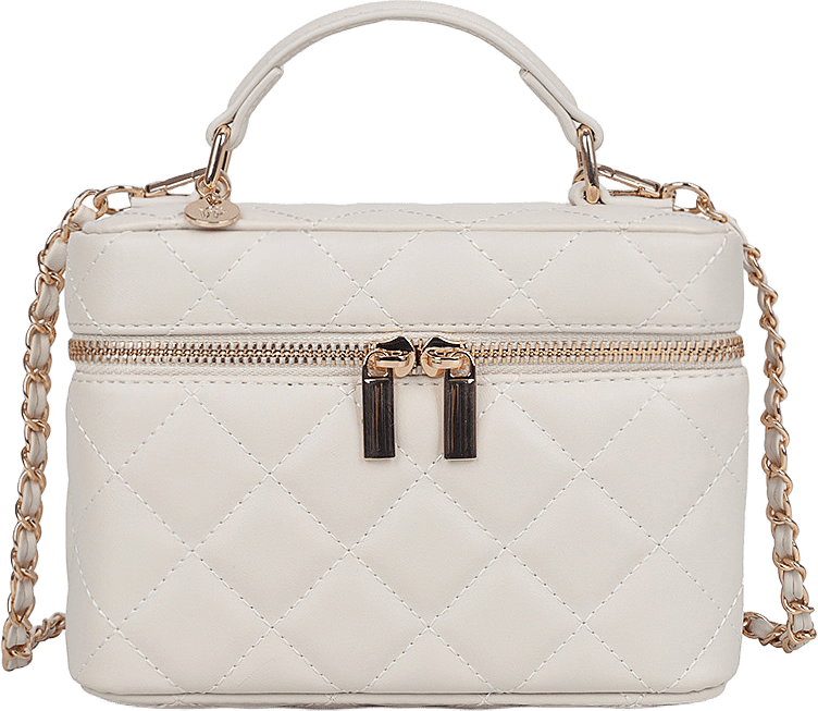 Sminkväska MILLIE, från Carin Wester, i färgen Offwhite.