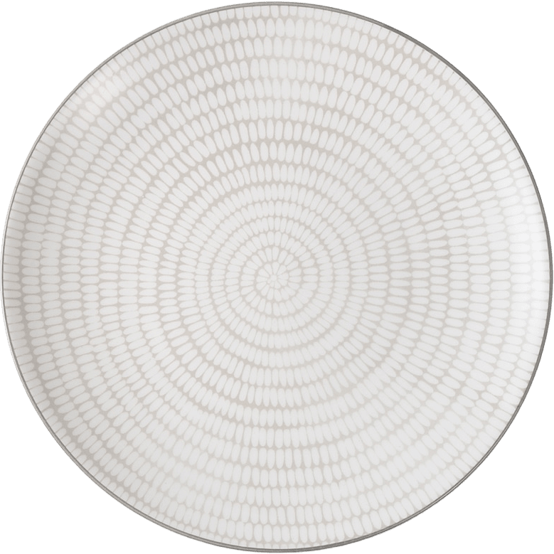 Tallrik POSITANO 22 cm, från PORTOLINO LIVING, i färgen Beige2.
