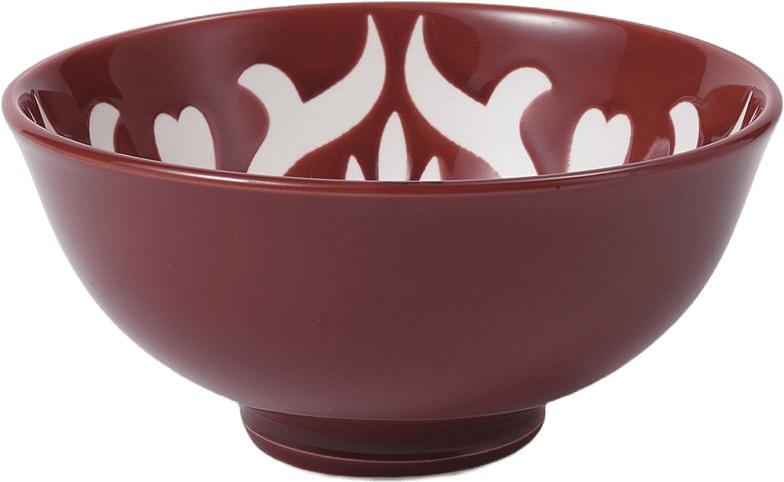 Skål POSITANO 12 cm, från PORTOLINO LIVING, i färgen Burgundy.