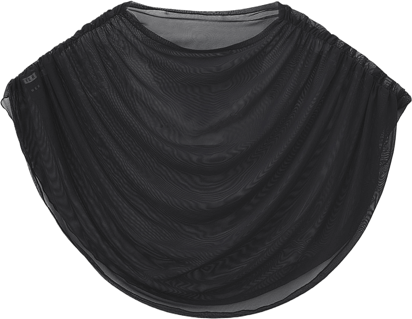 Poncho ISSA, från Wera, i färgen Black.