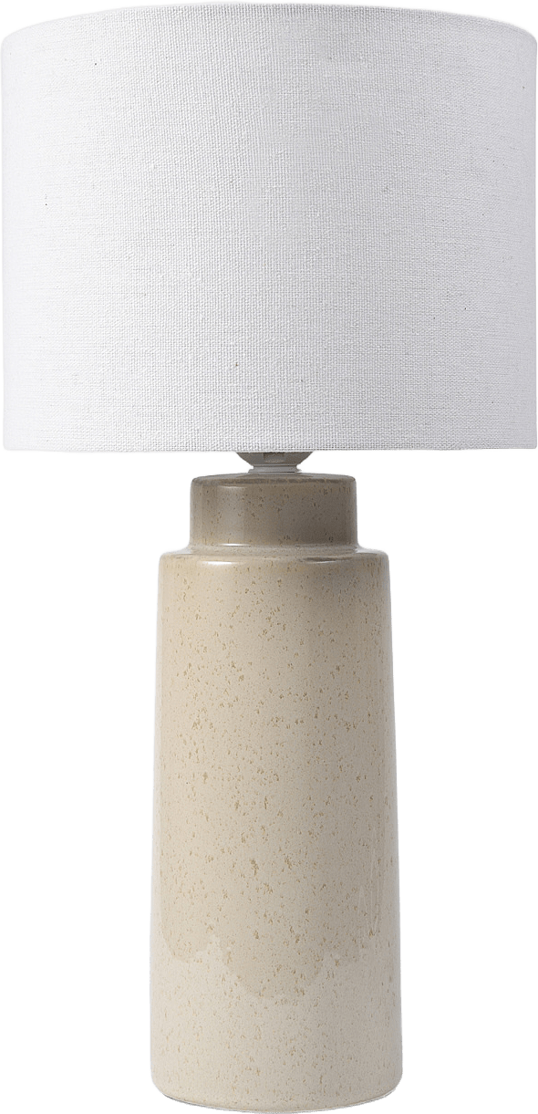 Bordslampa WALDO, från Åhléns Home, i färgen Beige.