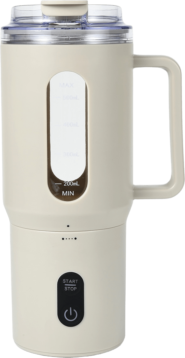 Bärbar blender 600 ml, från GRANBERG, i färgen Beige.
