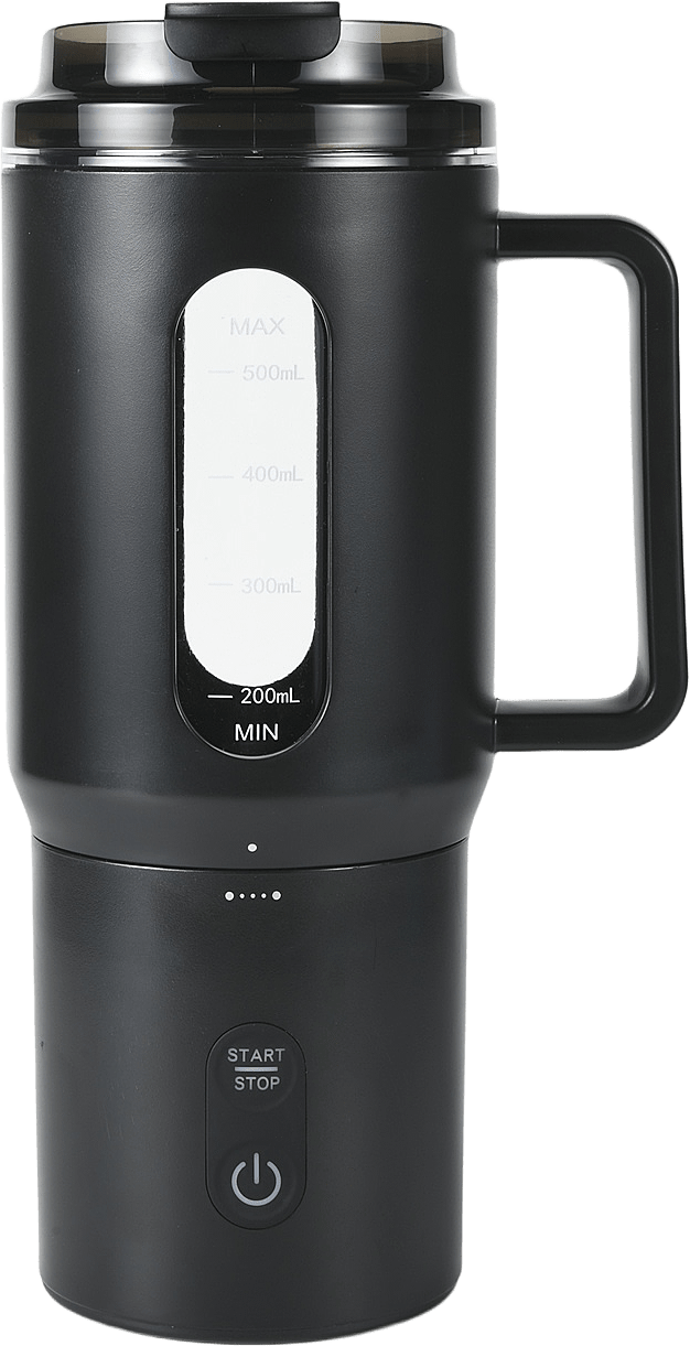 Bärbar blender 600 ml, från GRANBERG, i färgen Black.