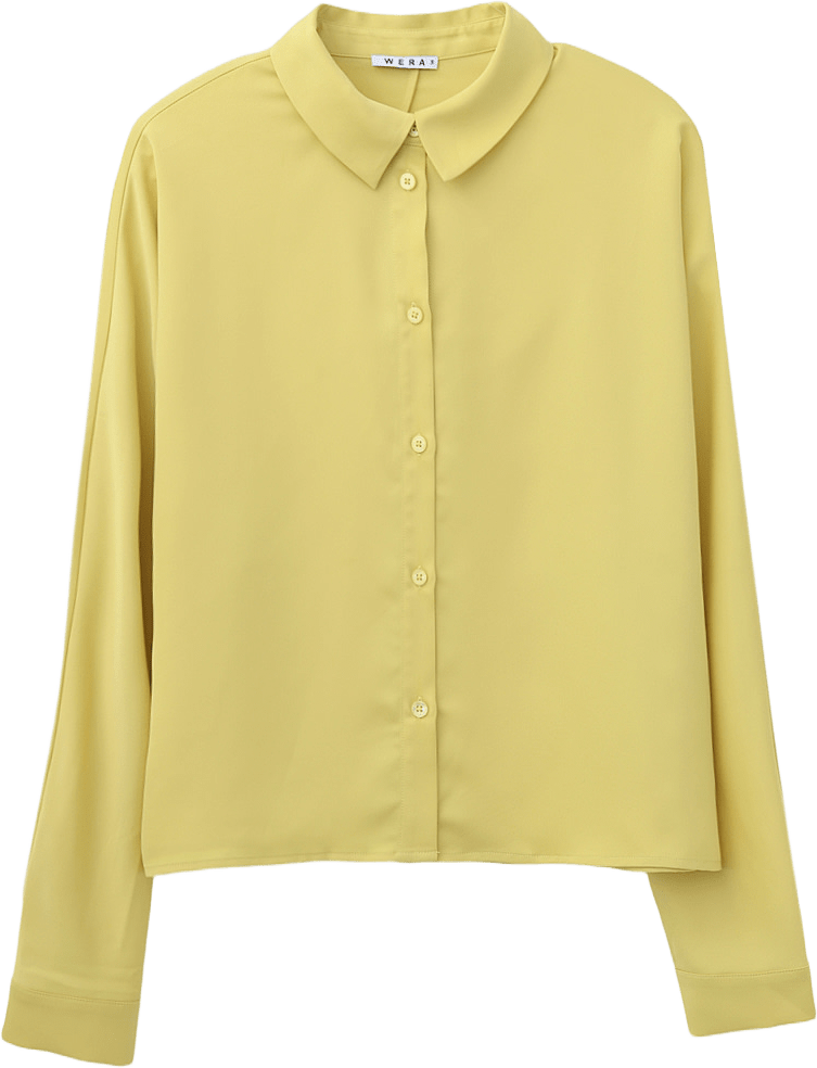 Boxig blus AMANDA, från Wera, i färgen Yellow.