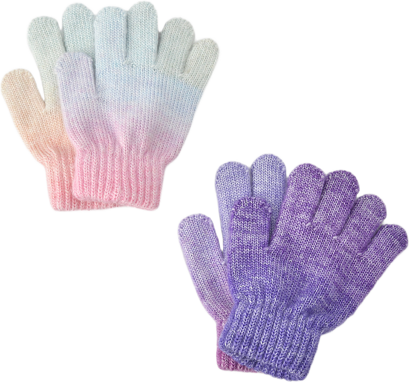 Fingervantar HILDA, 2-pack, från RIKIKI, i färgen Multi.