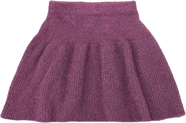 Glittrig kjol PUDDING, från RIKIKI, i färgen Pink.