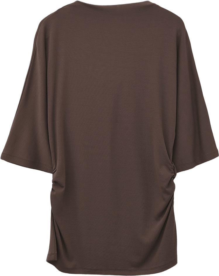 Jerseytopp FATIMA, från Wera, i färgen Brown.