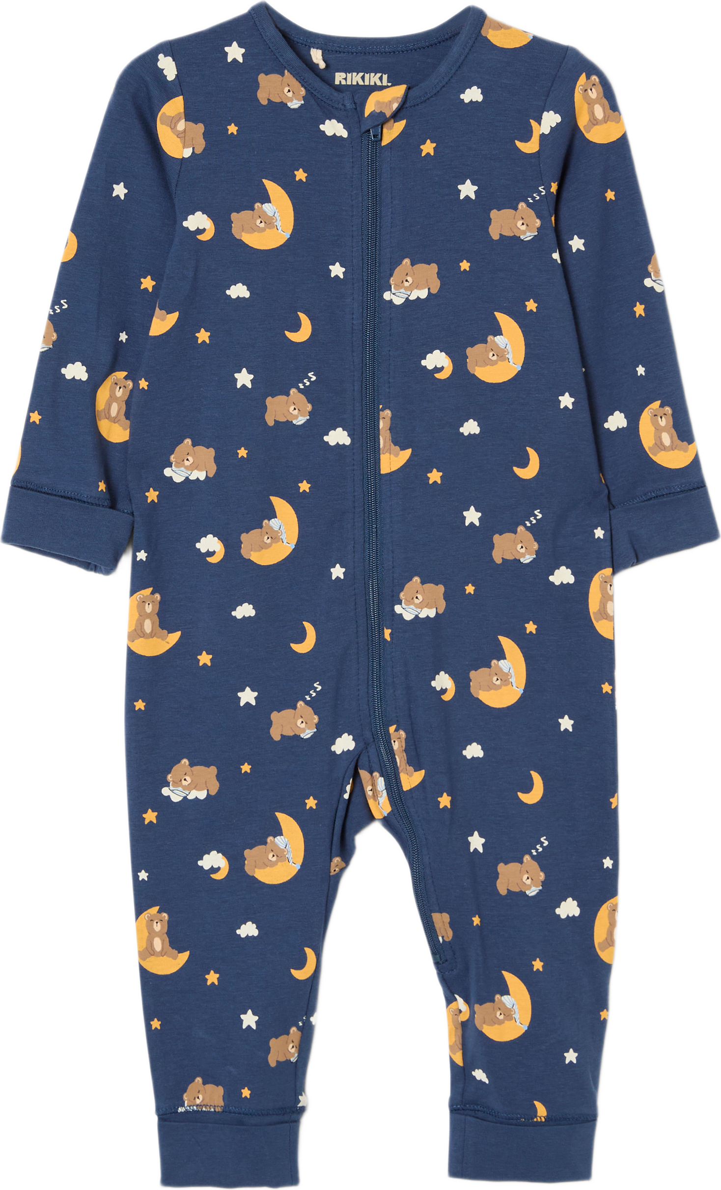 Pyjamas med dragkedja LONNIE, från RIKIKI, i färgen Navy.