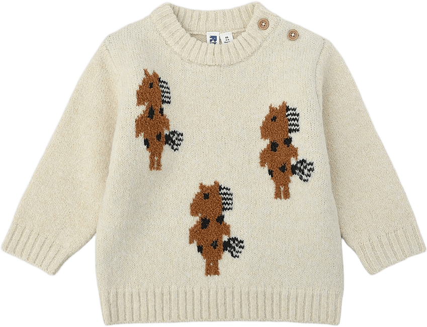 Tröja BIM, från RIKIKI, i färgen horses.