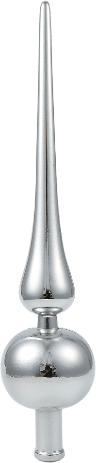 Julgransspira 28 cm, från Åhléns Home, i färgen Silver.