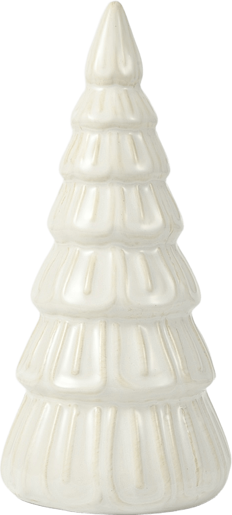 Dekoration julgran 15 cm, från Åhléns Home, i färgen Off White.
