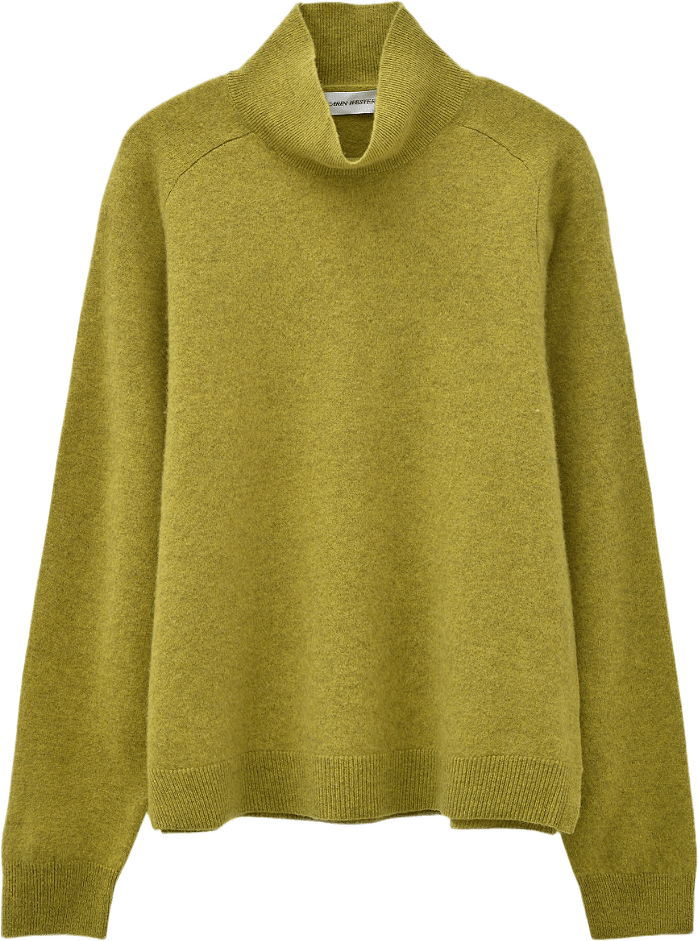 Polotröja i ull ERIONA, från Carin Wester, i färgen Olive.