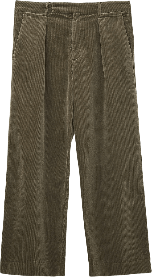 Vida manchesterbyxor LEWIS, från NORVIE, i färgen Khaki.