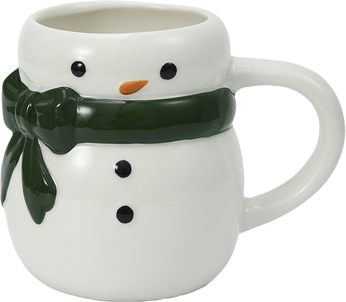 Mugg SNOWMAN, från Åhléns Home, i färgen White.