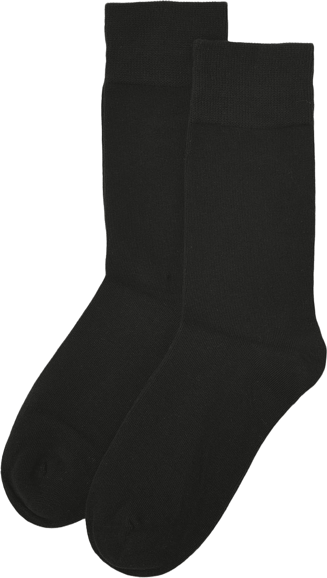 Enfärgade strumpor, 2-pack, från NORVIE, i färgen Brown.