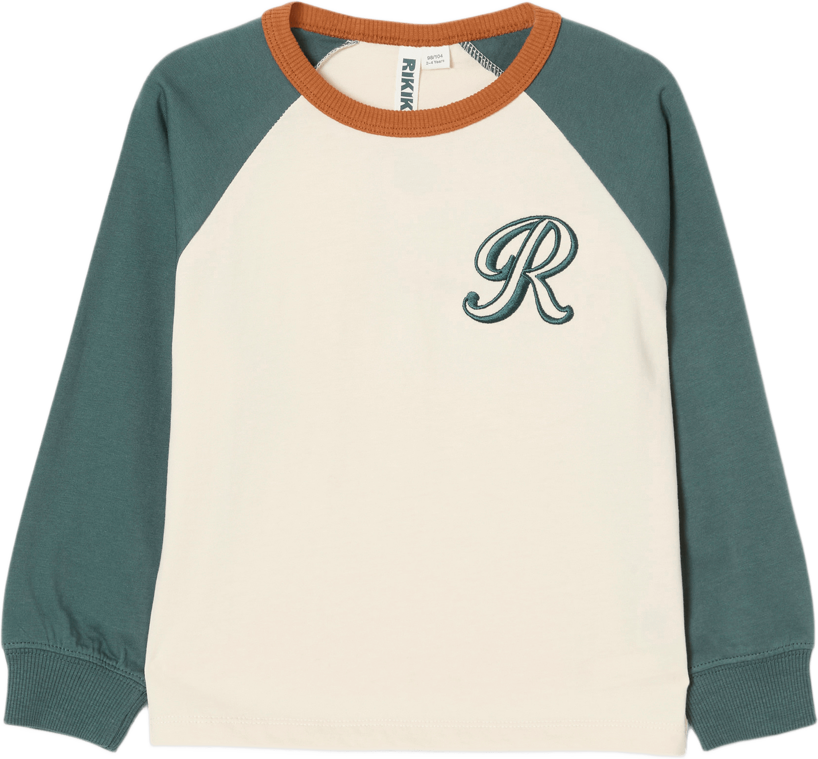Långärmad t-shirt HUGO, från RIKIKI, i färgen Green.