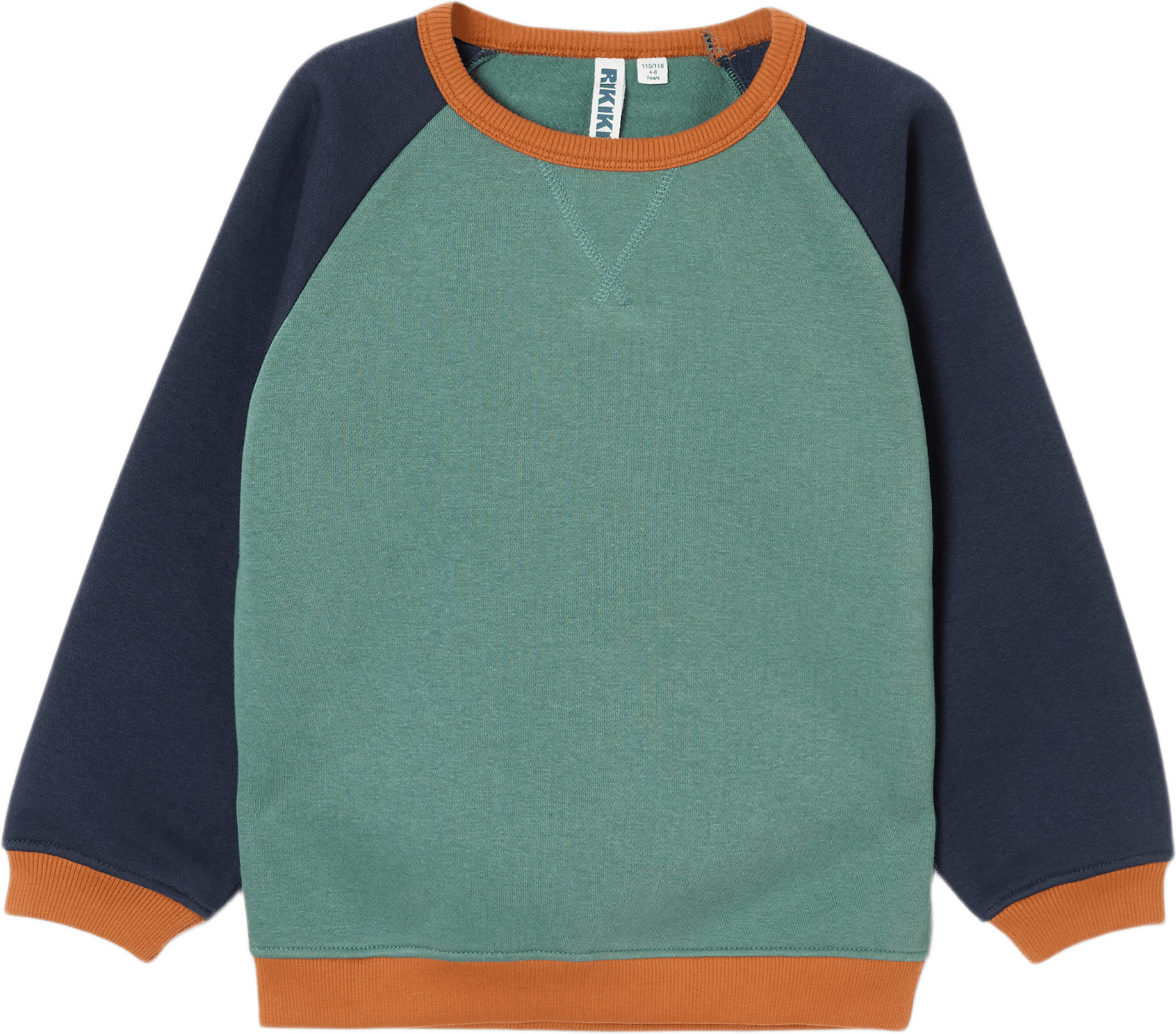 Sweatshirt SAWYER, från RIKIKI, i färgen Blocking.