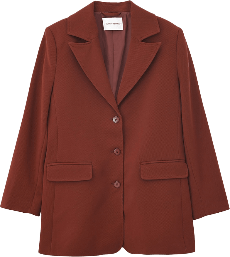Blazer SASKIA, från Carin Wester, i färgen Red Brown.