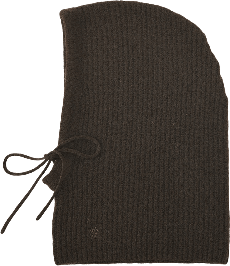 Balaklava STELLA, från Carin Wester, i färgen Dark Brown.