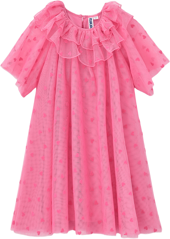 Tyllklänning BELLE, från RIKIKI, i färgen Pink.