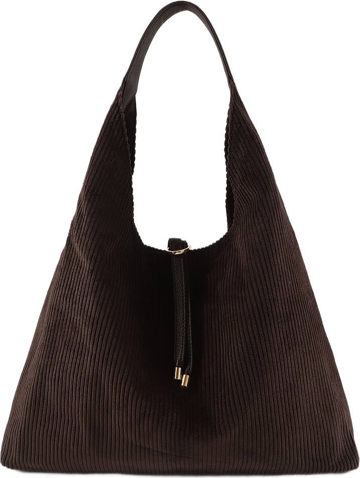 Hoboväska i manchester BIM, från Carin Wester, i färgen Dark Brown.