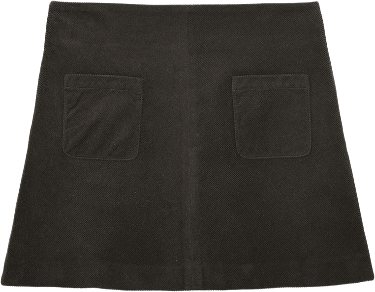 Manchesterkjol SALERNO, från Carin Wester, i färgen Dark Brown.