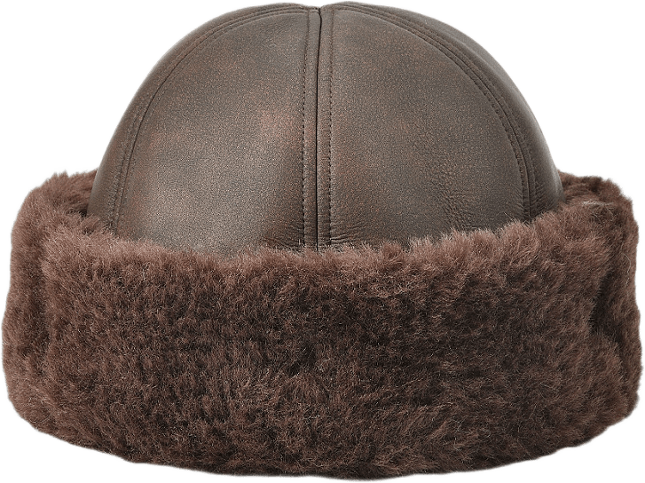 Fodrad mössa MIMMI, från Carin Wester, i färgen Dark Brown.