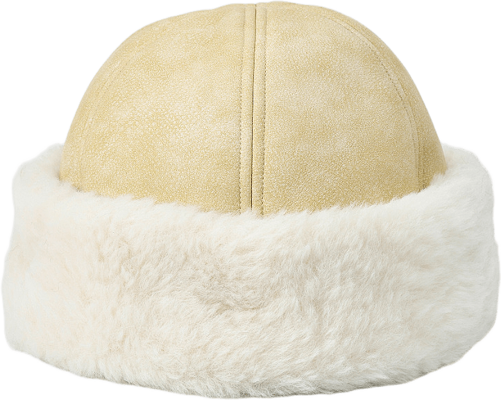 Fodrad mössa MIMMI, från Carin Wester, i färgen Cream White.