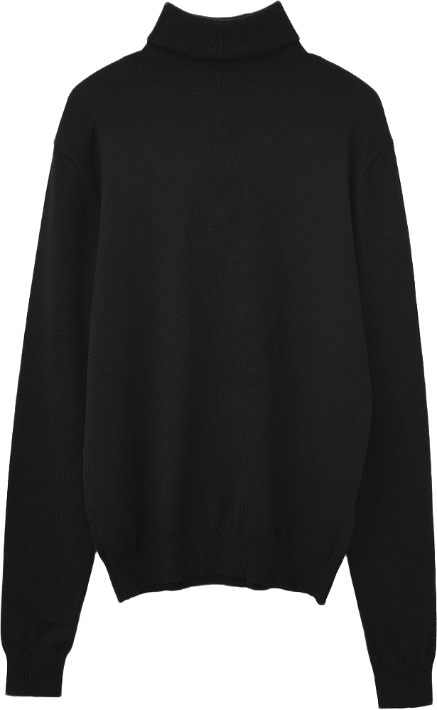 Polotröja MAJ-LIS, från Å WOMAN, i färgen Black.